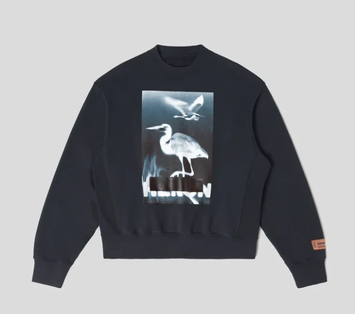 Heron Preston Sweater mit Reiher motiv 