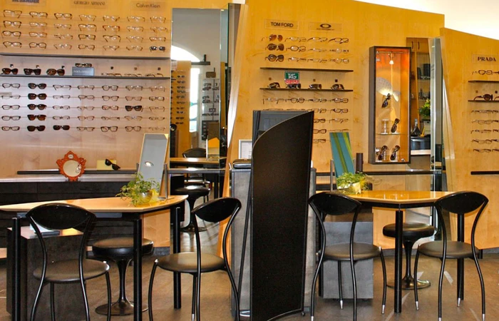 Geschäftsräume der Augenoptik Prien am Chiemsee
