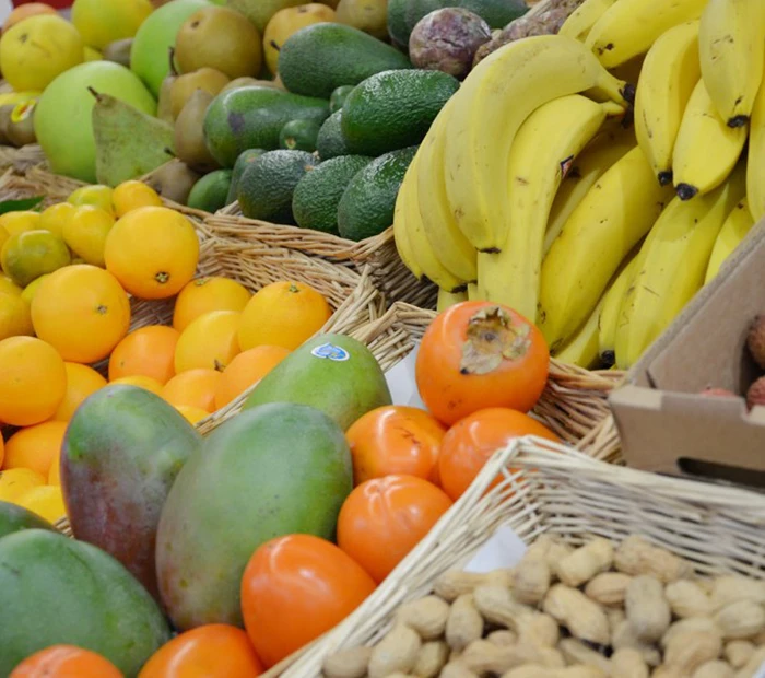 Priener Regional und Bio Markt Obststand